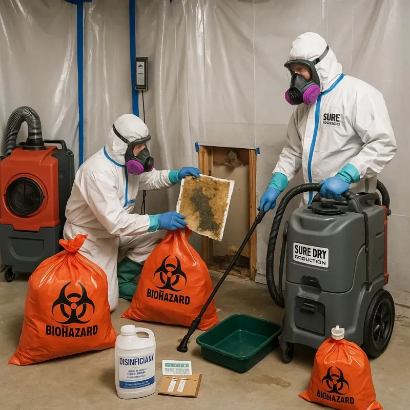 Contaminated Water Handling Protocols process in Foster Brook, PA