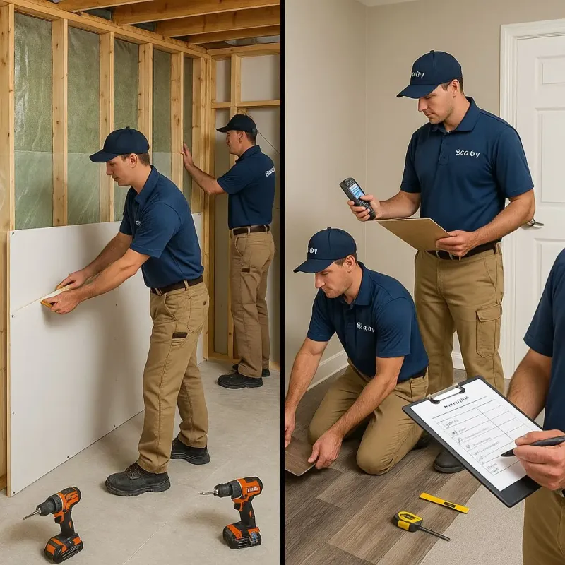 Repairs and Reconstruction process in Foster Brook, PA